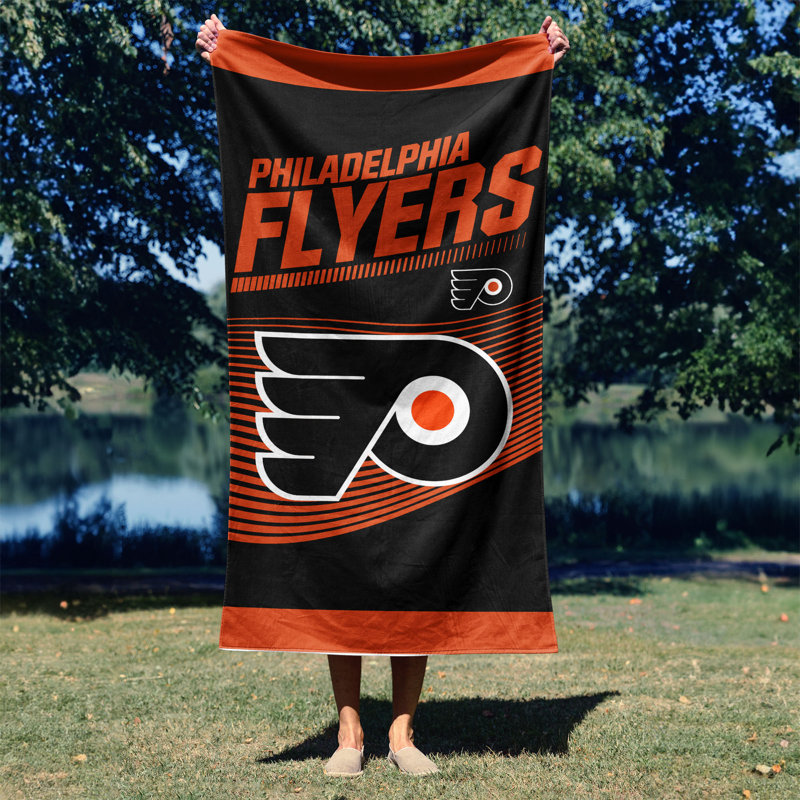 Serviette de plage 30 po x 60 po NHL Philadelphia Flyers