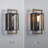 Orear Steel Flush Mounted Sconce