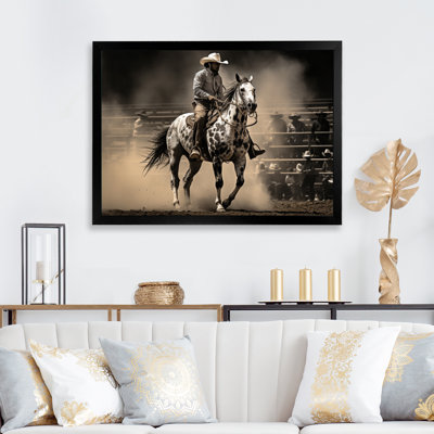 Western Wild West Show sur impression sur toile