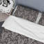 Ensemble de housse de couette en microfibre brun / blanc 2 pièces-307252466