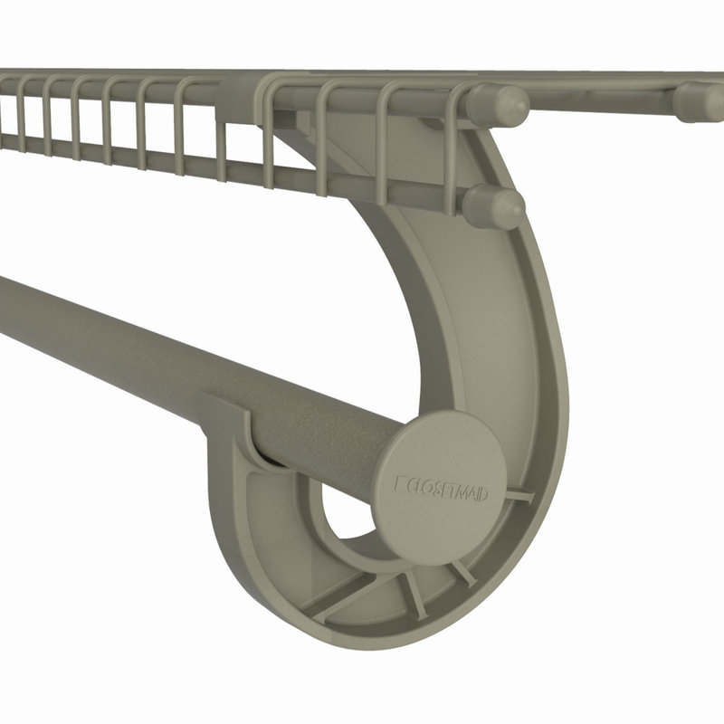 ClosetMaid SuperSlide Adjustable Hanging Closet Rod