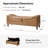 Zona 59"W Traditional Faux Leather Tufted Upholstered Storage Bench with Soild Wood Legs and Nailhead Trim-1674957070
