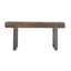 Duarte 60" Console Table Reclaimed Brown