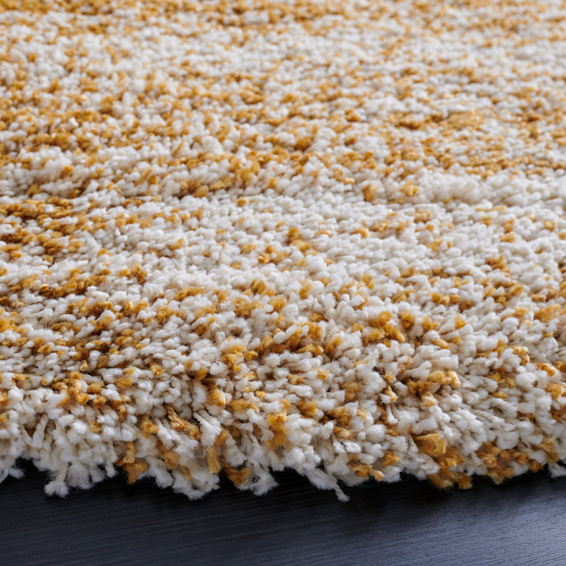 Tapis ivoire Jon-Paul, Rond 7 pi, Gold/Ivory