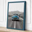Turquoise Highway Retro 1 Piece Wrapped Canvas Wall Art-1610972913-1610972922
