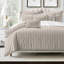 Shay Broad Ticking Stripe Natural Cotton Coverlet Set  8 Piece-882029382