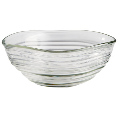 Wavelet Glass Decorative Bowl