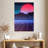 Kelan Red Moon Digital Landscape-108365059