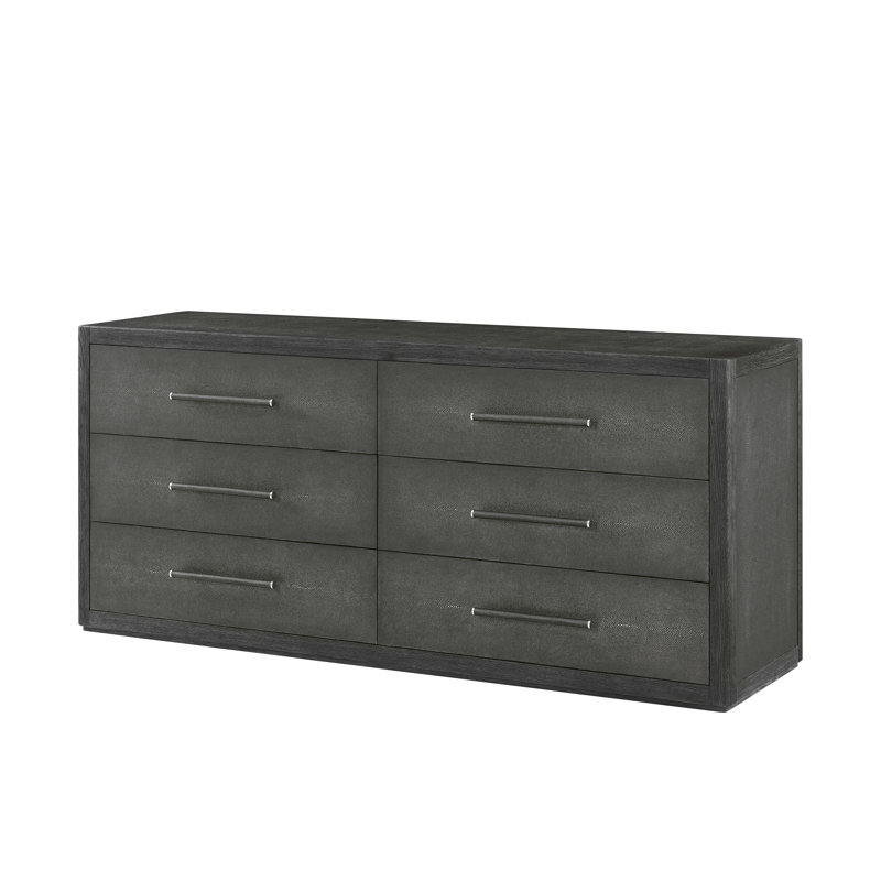 Maxwell 6 - Drawer Dresser, Obsidian