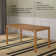 60" Solid Wood Rectangular Dining Table