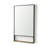 Alphonia Metal Rectangle Mirror