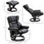 Fauteuil inclinable de massage avec repose-pieds HOMcom