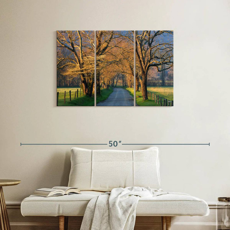 Alvord Sunset Path, 24" H x 38" W