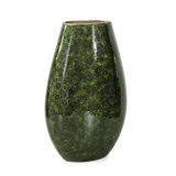 Renaldi Emerald Gold Torpedo Vase- Medium