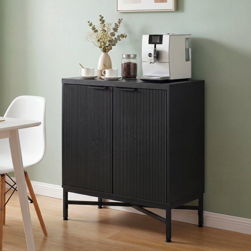 71cm Sideboard, Black