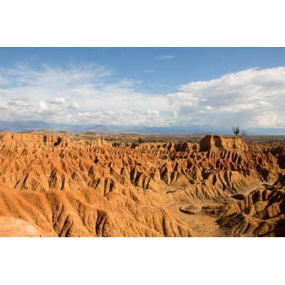 Tatacoa Desert In Colombia by Rasmus Lawall - Wrapped Canvas Print