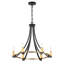 Luminaire rustique à 6 lumières Yari
