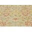 Tapis de zone en laine bleu/beige 12 pi x 16 pi 9 po noué la main one-of-kind Mehdi