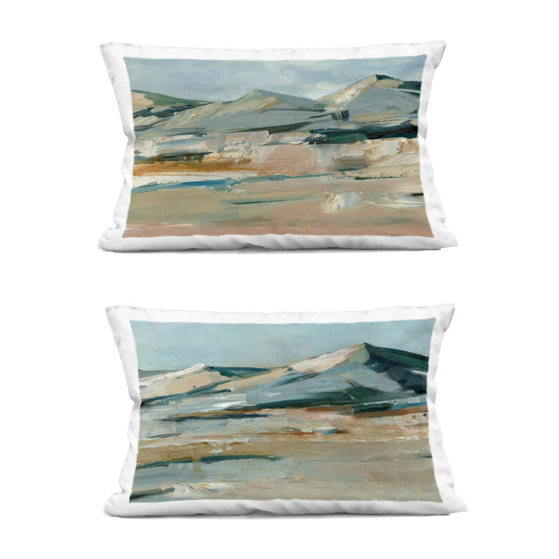 Coussin décoratif Stupell Industries Desert Mountain Impressions par Ethan Harper (ensemble de 2)