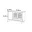 Armoire latérale de rangement multifonctionnelle-391582719