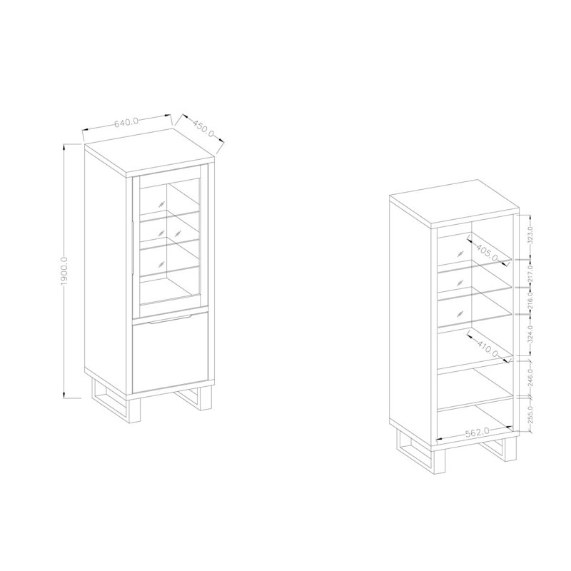 Anett 132cm Sideboard