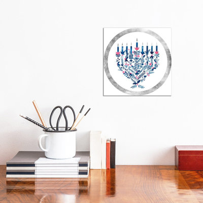 Impression d’art graphique Boho Hanoukka collection C par Grace Popp