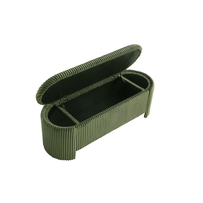 Poole Storage Bench, Green