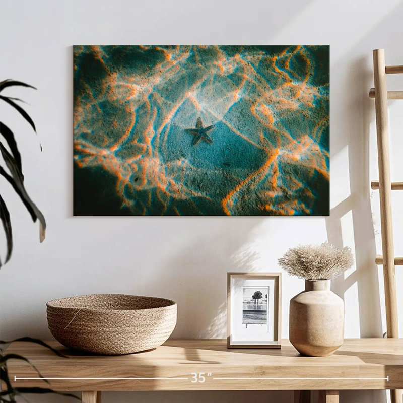 Crowle Sandy Underwater Starfish, H 16 po x l 24 po