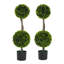 Ensemble de 2 boules artificielles 34 po