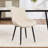 Faux Leather Upholstered Metal Dining Chair-957567176-957567179