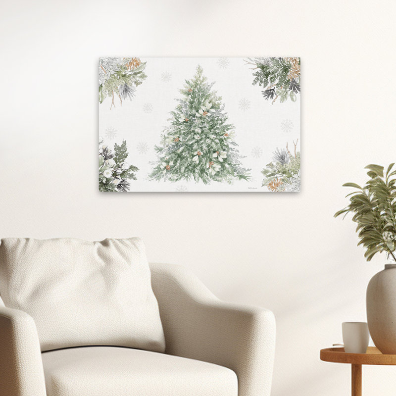 Art de Noël brun simple saison simple - branches de baies, H 16 po x l 24 po
