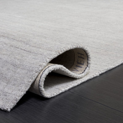 Tapis beige tissé à la main Messier