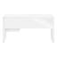 Computer Desk, Home Office, Laptop, Storage Drawers, 60"L, Work, Laminate, Glossy White