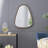Irrgeular Mirror with Wood Frame