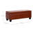 Carnet Faux Leather Upholstered Storage Bench-68938247