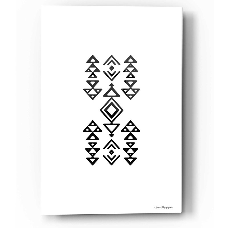 "Aztec Art II" par Seven Trees Design, H 16 po x l 12 po x P 0,13 po