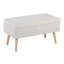 Banc de rangement contemporain