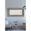 Miroir de plancher rectangulaire pleine longueur 39 po x 3,5 po x 75 po avec cadre en bois vieilli