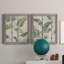 Modern Fronds II - ensemble de 2 peintures sur toile encadrées-384959699-384959710