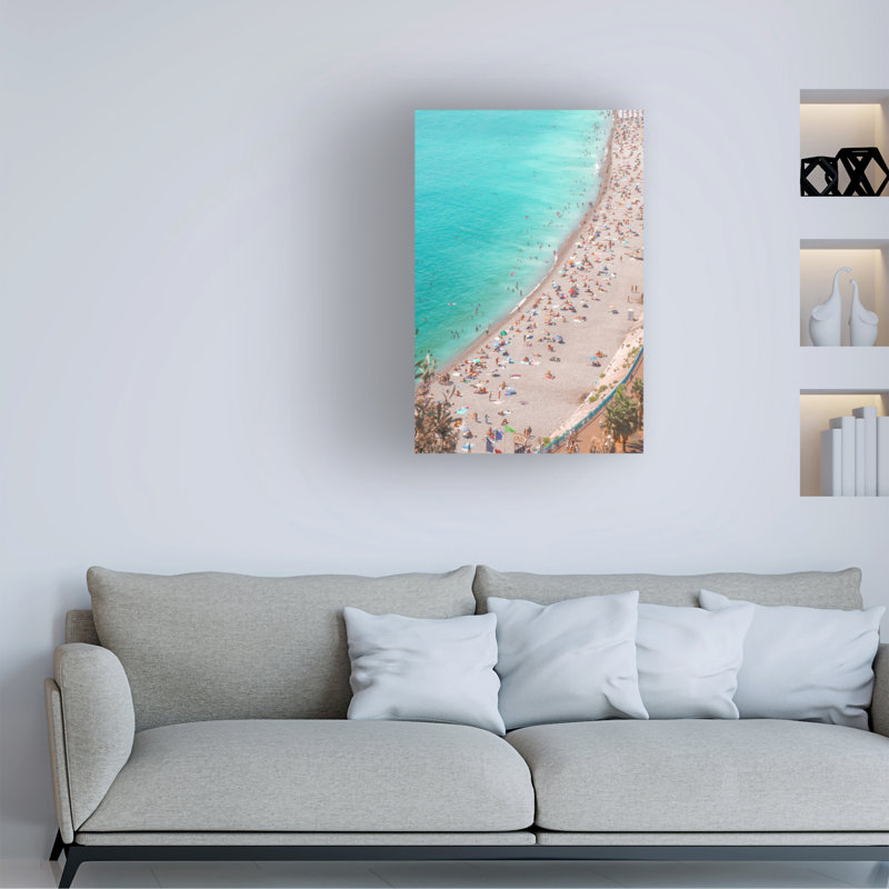 Art sur toile Riviera Grace, H 30 po x l 47 po