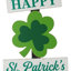 42"H Lighted St. Patrick's Wooden Shamrocks Porch Decor