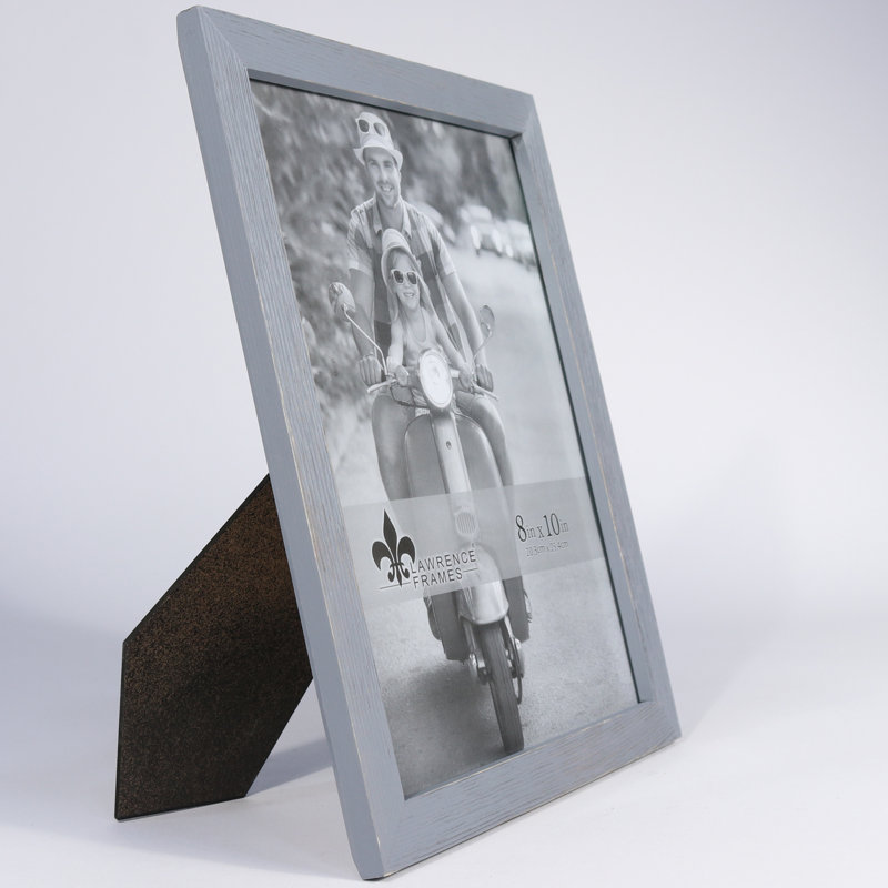 Cadre photo en bois Montevallo, 8 po x 10 po, Gris patiné