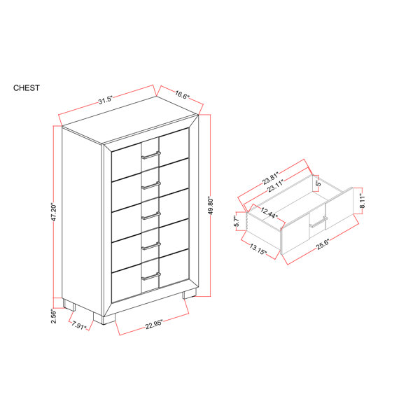 Dimensions du produit