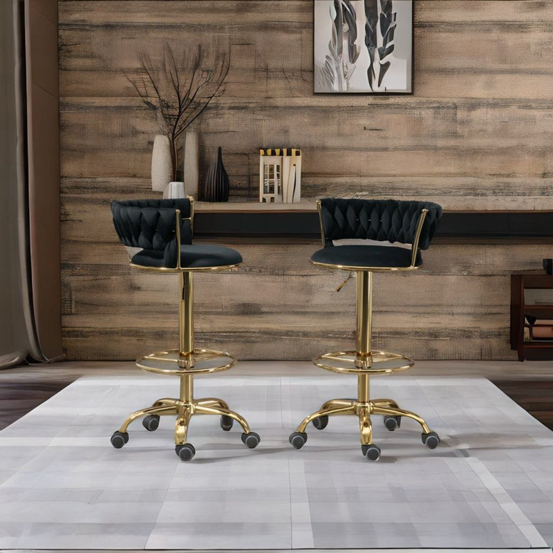 Tabouret Munny, Noir