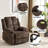 Power Lift Recliner Chair with Massage & Heat, Dual Motor Oversized, Steel Frame & Soft Fabric, 350lb Capacity-1999920368