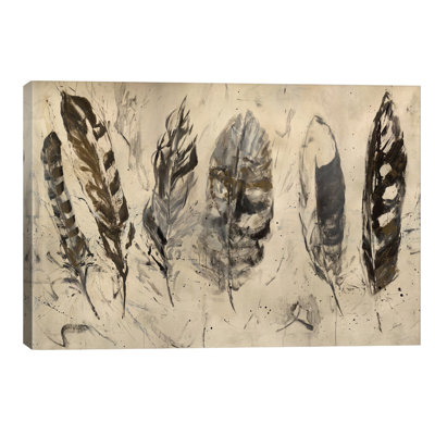 Quill 1 Piece Wall Art on Canvas
