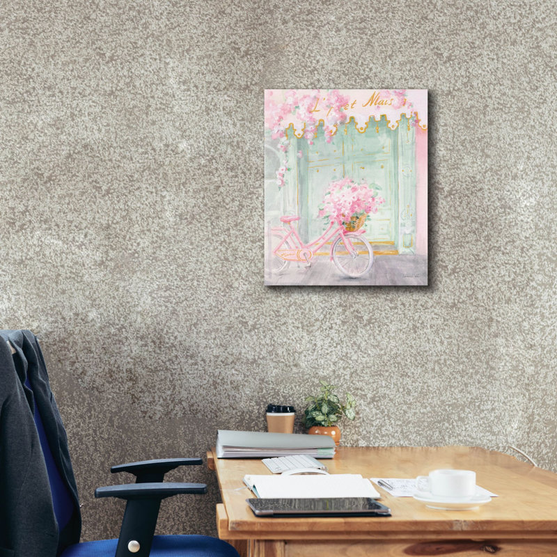  «Pastel Paris 1 C» par Danhui Nai, art mural sur toile, H 24 po x l 20 po
