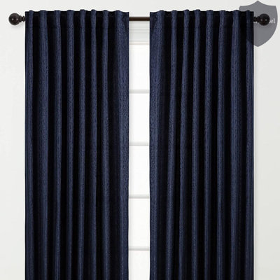 Panneaux de rideaux simples obscurcissant avec passe-tringle