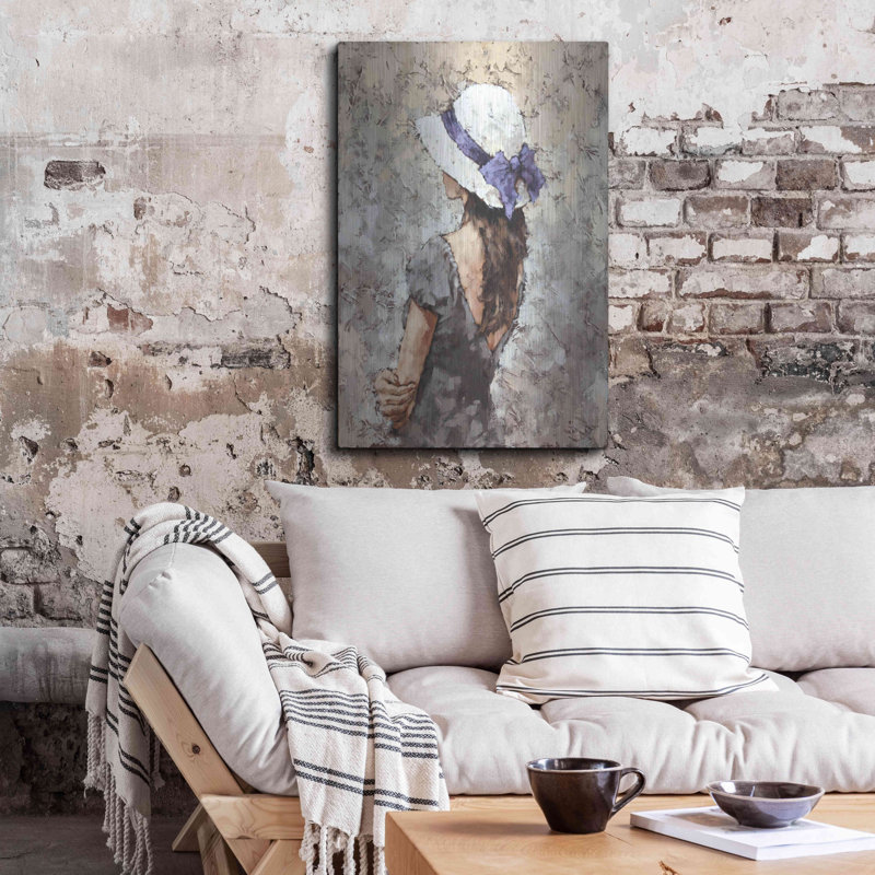  «Sun Hat» par Alexander Gunin, art mural en métal, 24 po x 36 po, H 36 po x l 24 po