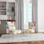 Chaise d'appoint rembourrée multicolore